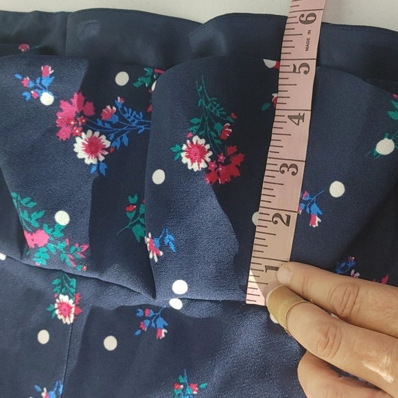 Draper James Bouquet Dot Floral Collection Ruffle Skirt - Picture 9 of 10